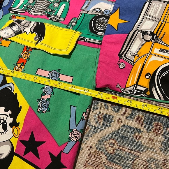 Versace Jeans Couture Betty Boop Harley Davidson Shirt Size XS (FITS MEDIUM) - Picture 8 of 15